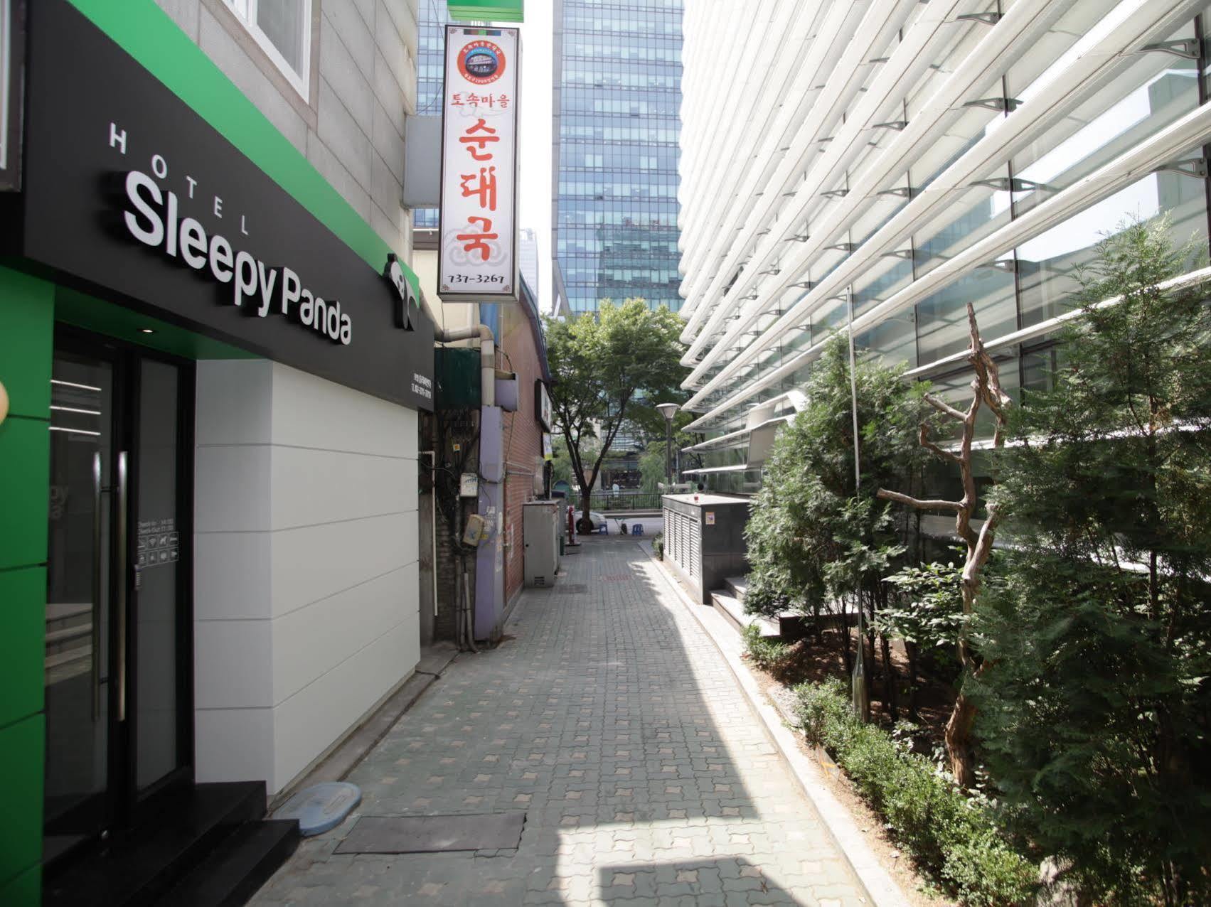 Hotel Sleepy Panda Streamwalk Seoul Jongno Exterior foto